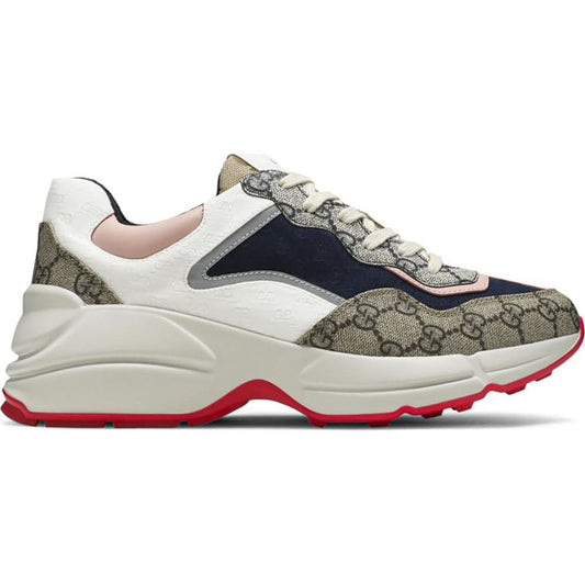 Gucci GG Rhyton 'Beige White Pink' - Copva