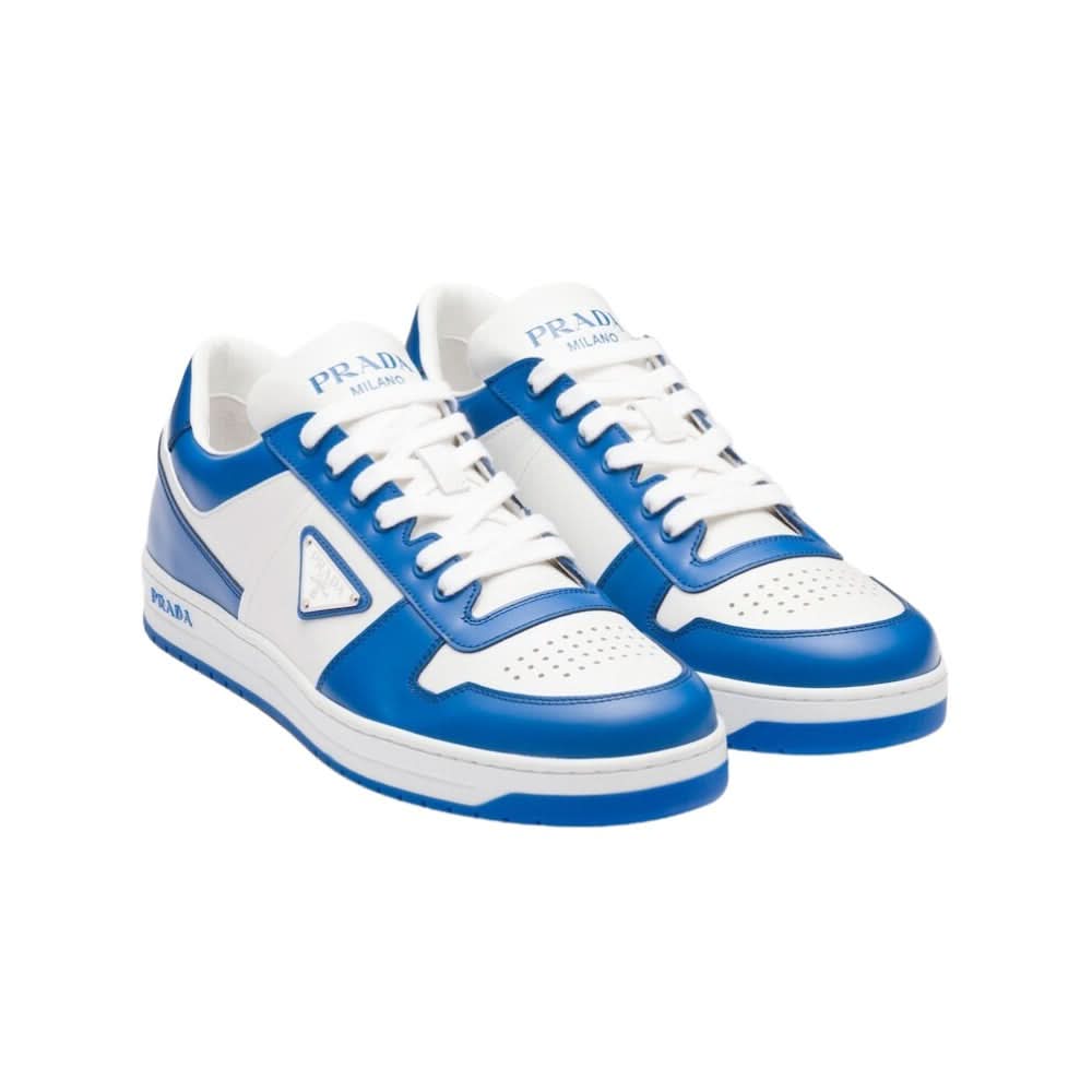 Prada Downtown Leather 'White Cobalt' - Copva