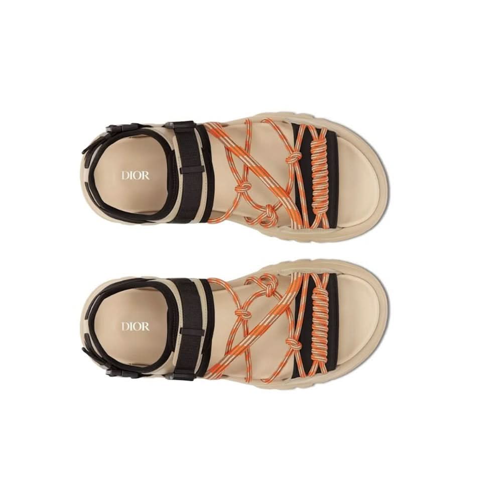 Copy of Dior H-Town Sandal 'Black Natural ' - Copva