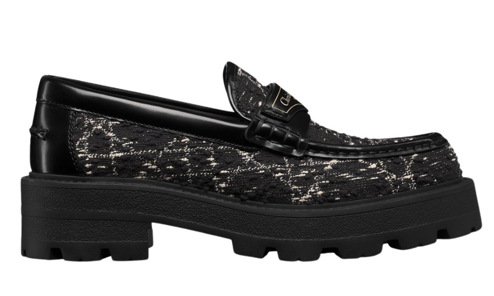 Dior Boy Platform Loafer "Black and White"