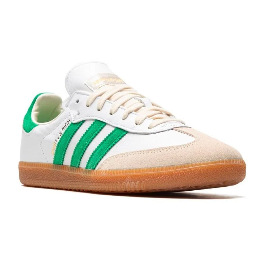 Sporty & Rich x Adidas Samba OG 'White Green' - Copva