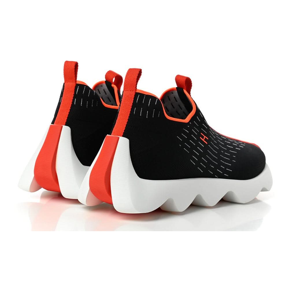 HERMES Technical Canvas Goatskin Mens Eclair Sneaker - Copva