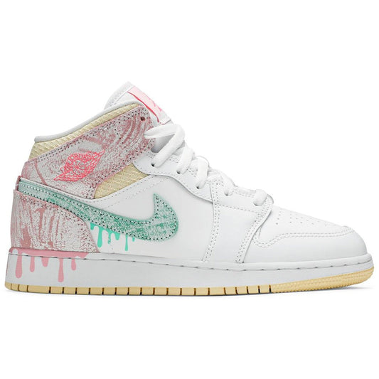 Air Jordan 1 Mid SE GS 'Ice Cream' - Copva