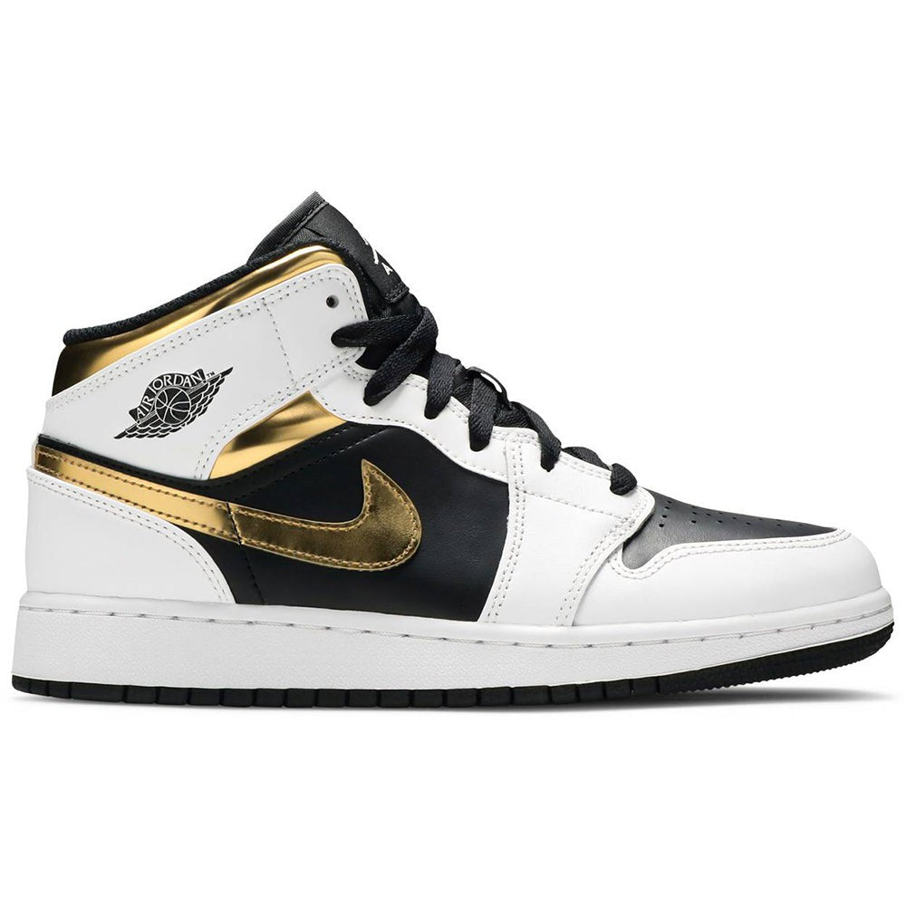 Air Jordan 1 Mid GS 'White Gold' - Copva