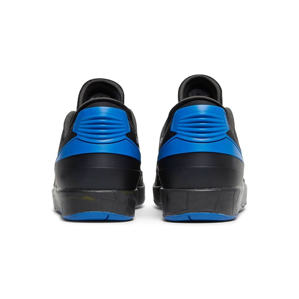 Off-White x Air Jordan 2 Retro Low SP 'Black Varsity Royal' - Copva