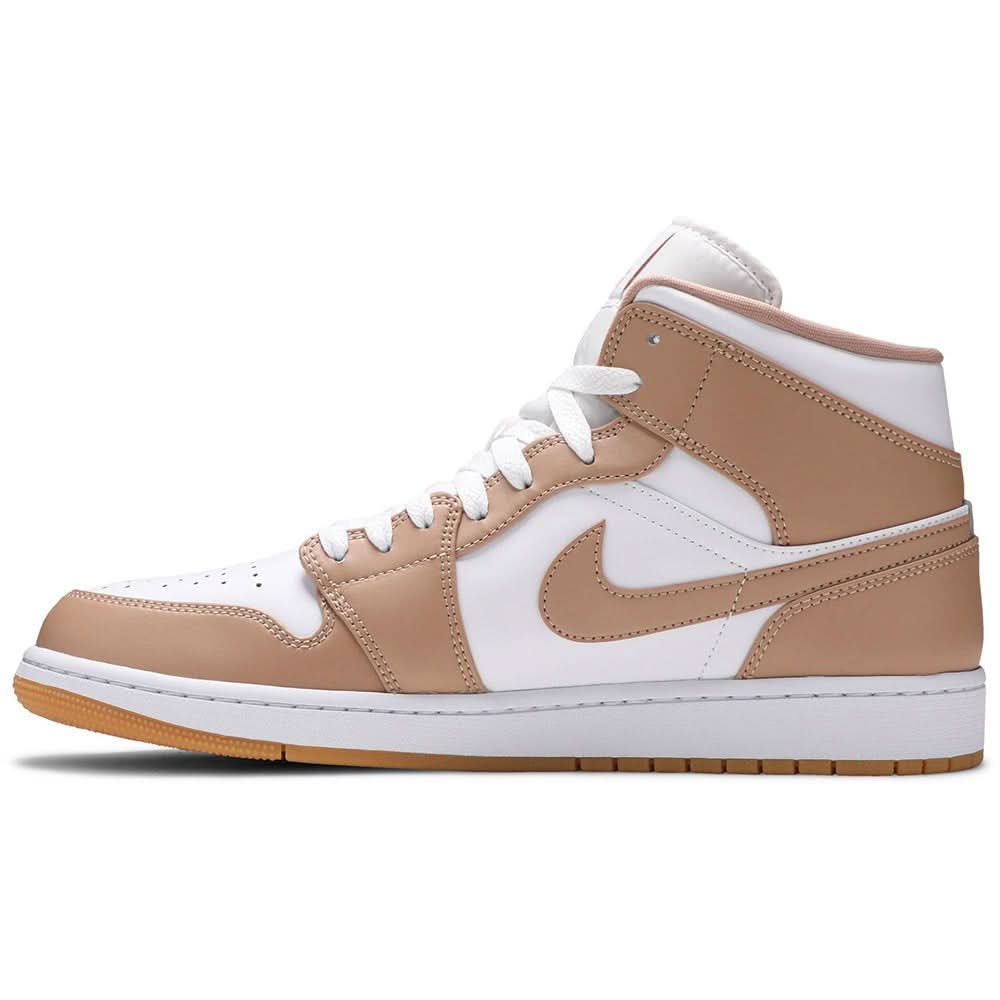 Air Jordan 1 Mid 'Tan Gum' Sneakers - Copva