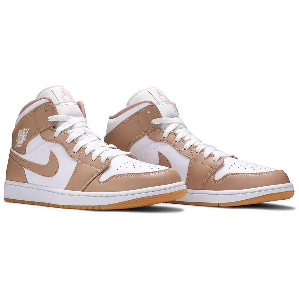 Air Jordan 1 Mid 'Tan Gum' Sneakers - Copva
