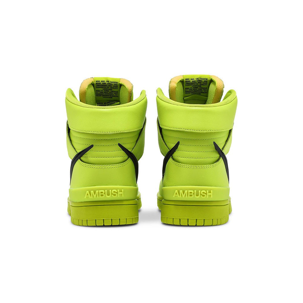 AMBUSH x NIKE Dunk High 'Flash Lime' - Copva