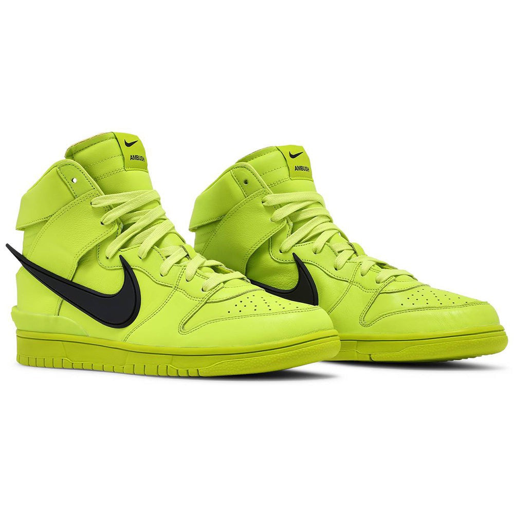 AMBUSH x NIKE Dunk High 'Flash Lime' - Copva