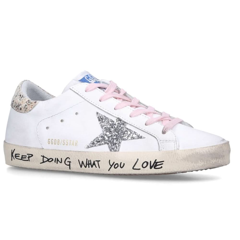GOLDEN GOOSE  Leather Superstar Sneakers - Copva