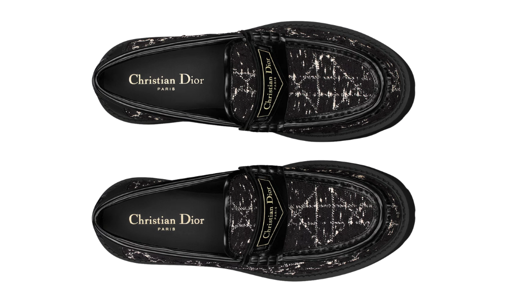 Dior Boy Platform Loafer "Black and White"