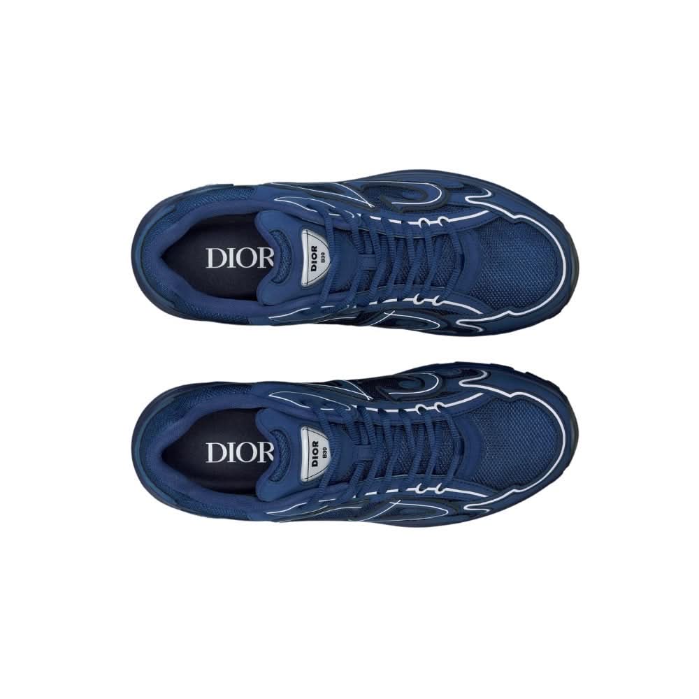 Dior B30 Dark Blue Knit And Technical Fabric - Copva