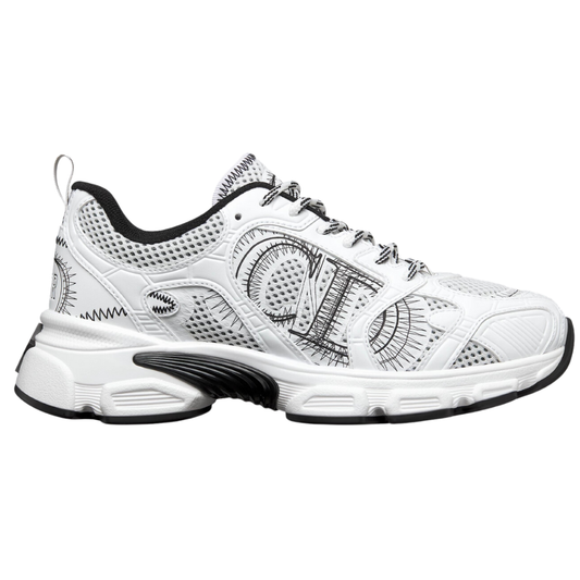 Dior Chrono Sneaker " White and Black "