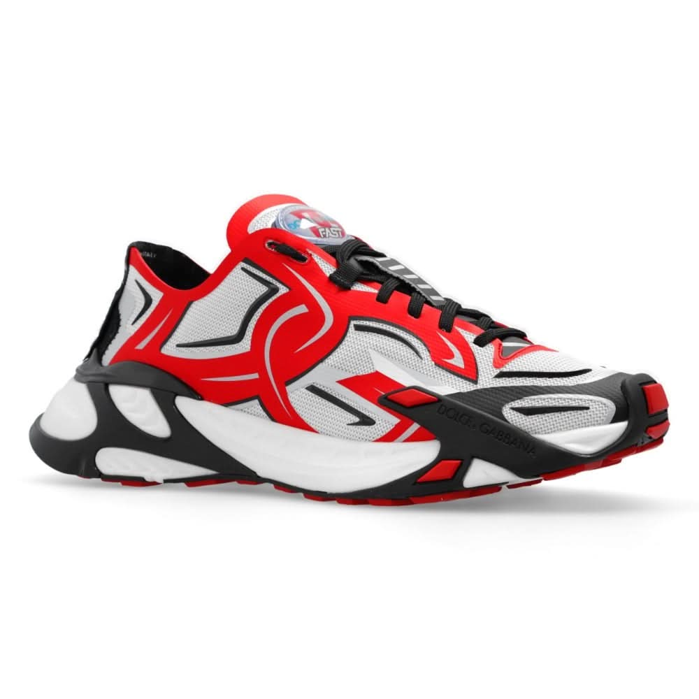 Dolce & Gabbana Fast Sneakers 'Red' - Copva