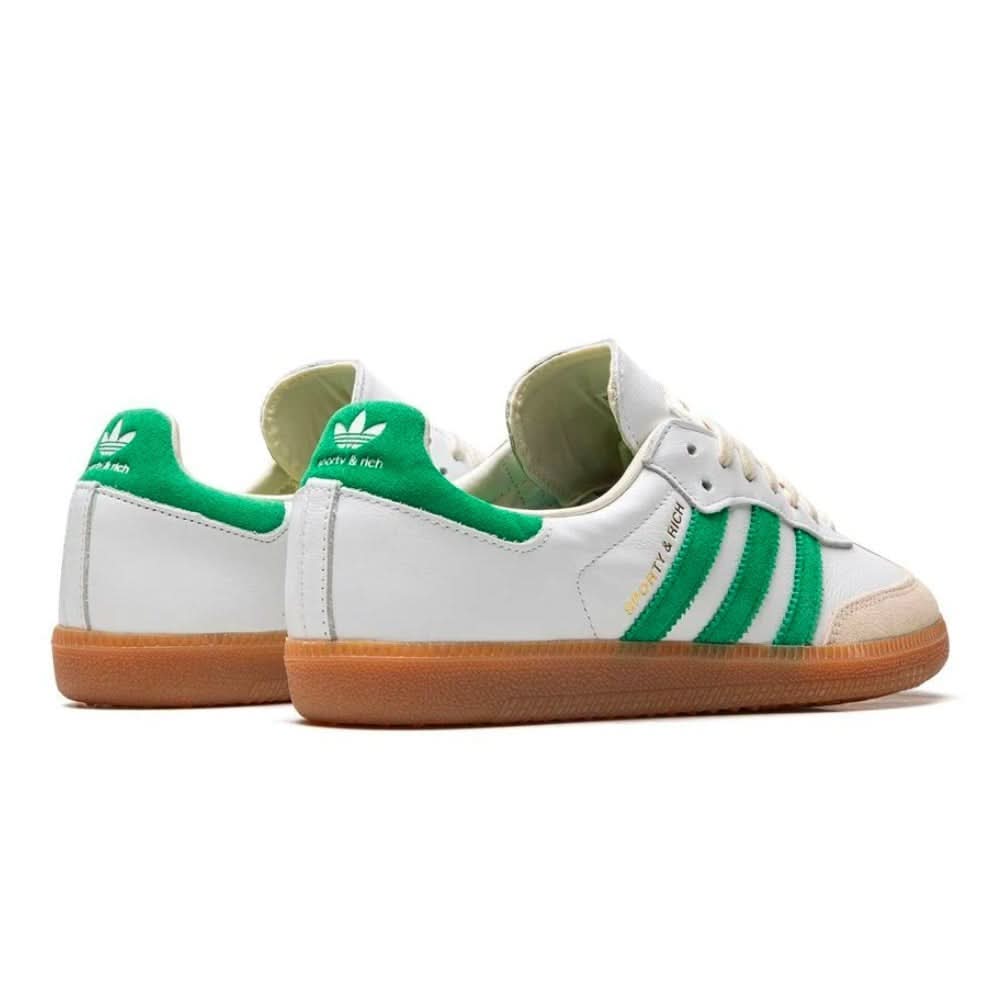 Sporty & Rich x Adidas Samba OG 'White Green' - Copva
