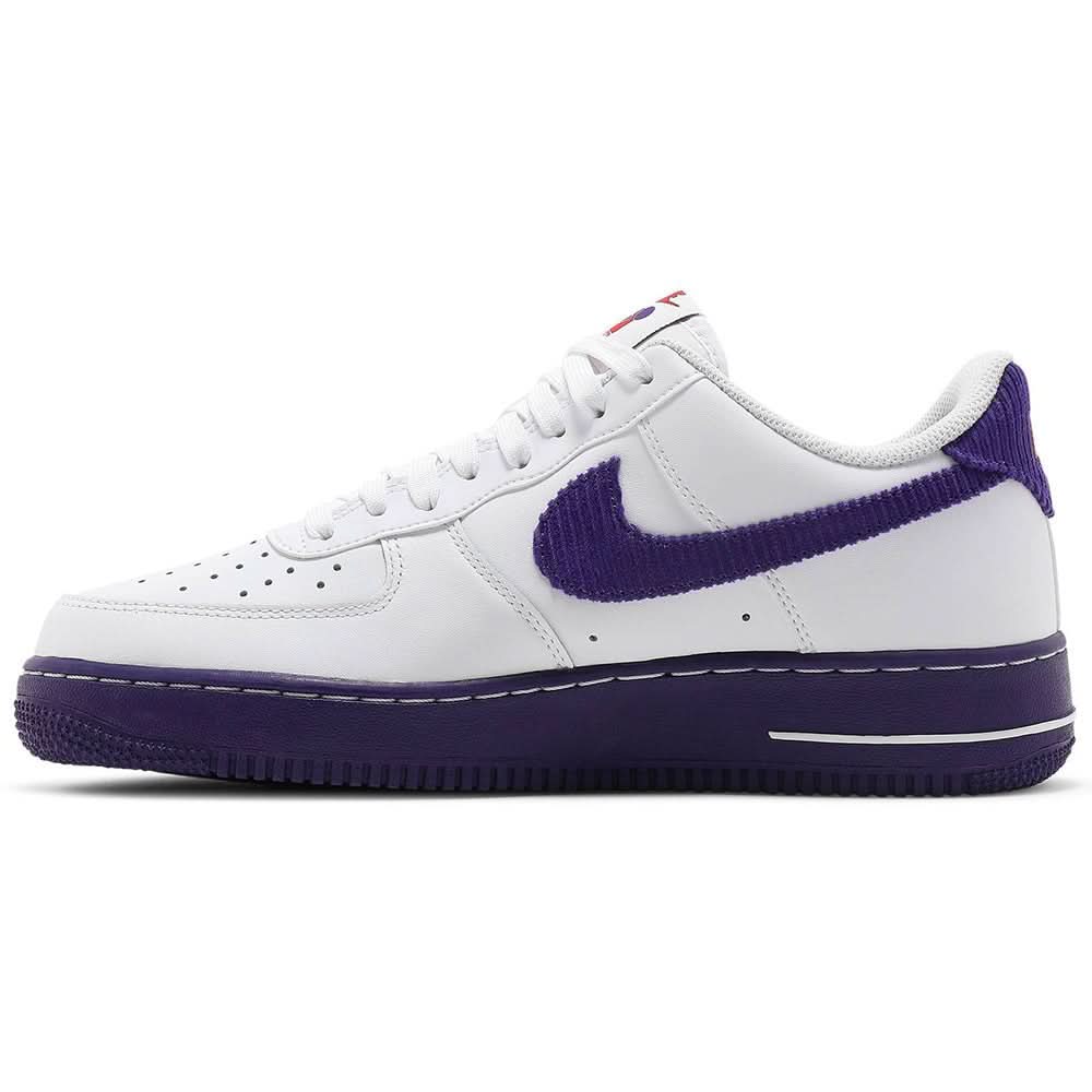 Air Force 1 '07 LV8 EMB 'White Court Purple' - Copva