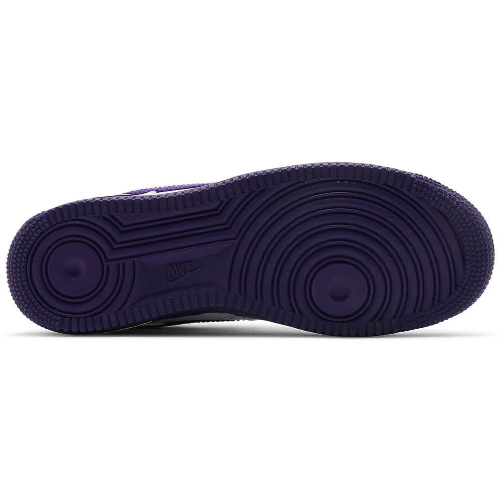 Air Force 1 '07 LV8 EMB 'White Court Purple' - Copva