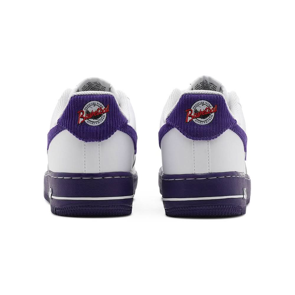Air Force 1 '07 LV8 EMB 'White Court Purple' - Copva