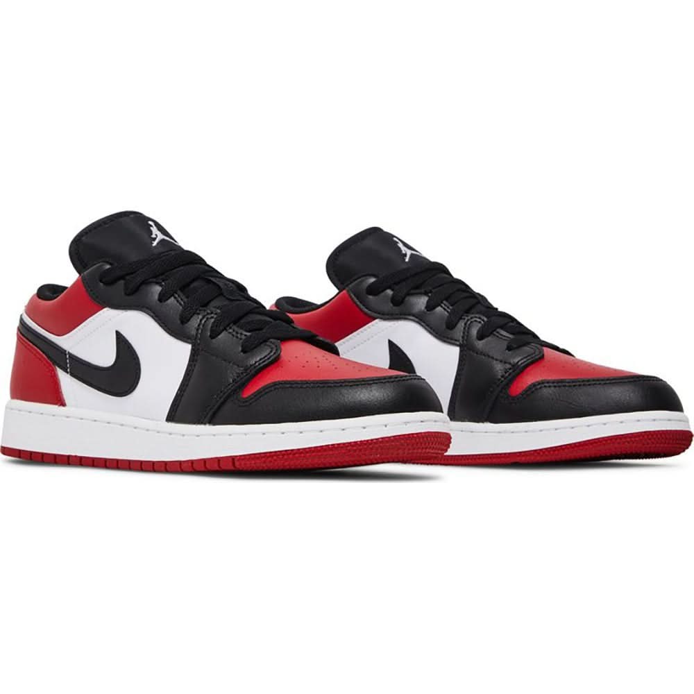 Air Jordan 1 Low GS 'Bred Toe' - Copva
