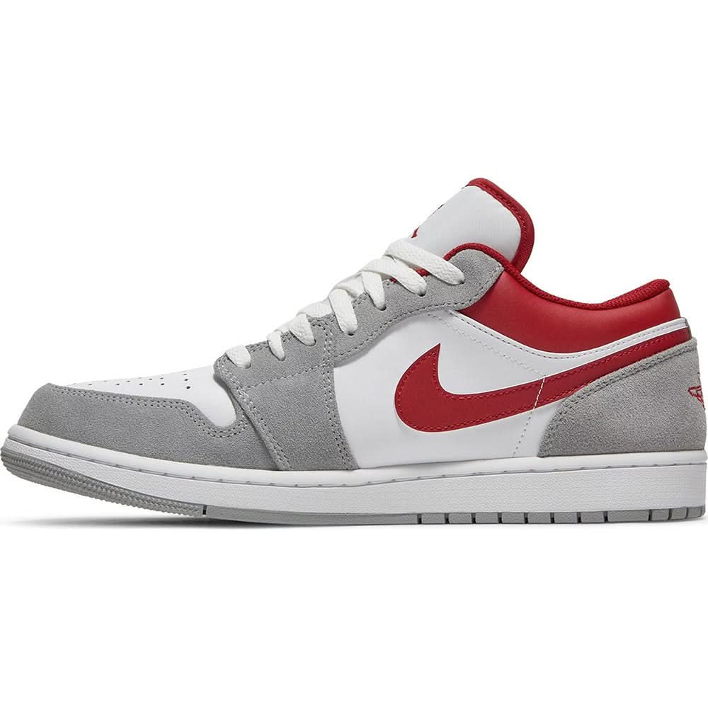 Air Jordan 1 Low SE 'Light Smoke Grey Gym Red' - Copva
