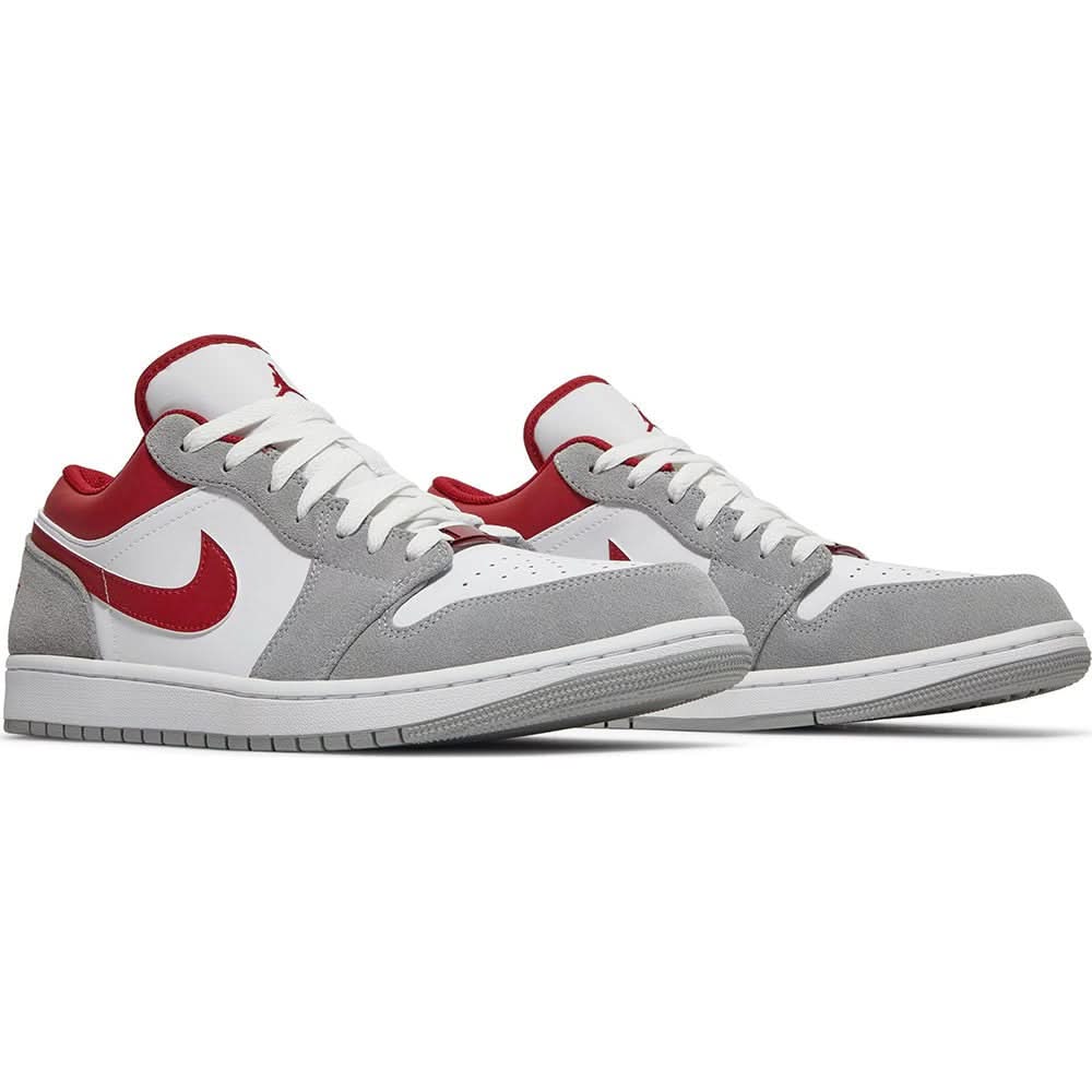 Air Jordan 1 Low SE 'Light Smoke Grey Gym Red' - Copva