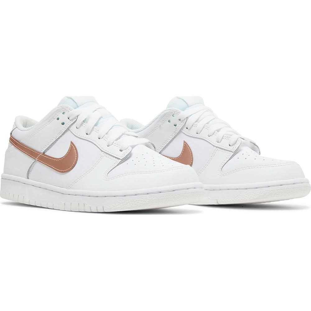 Nike Dunk Low 'White Metallic Red Bronze' - Copva