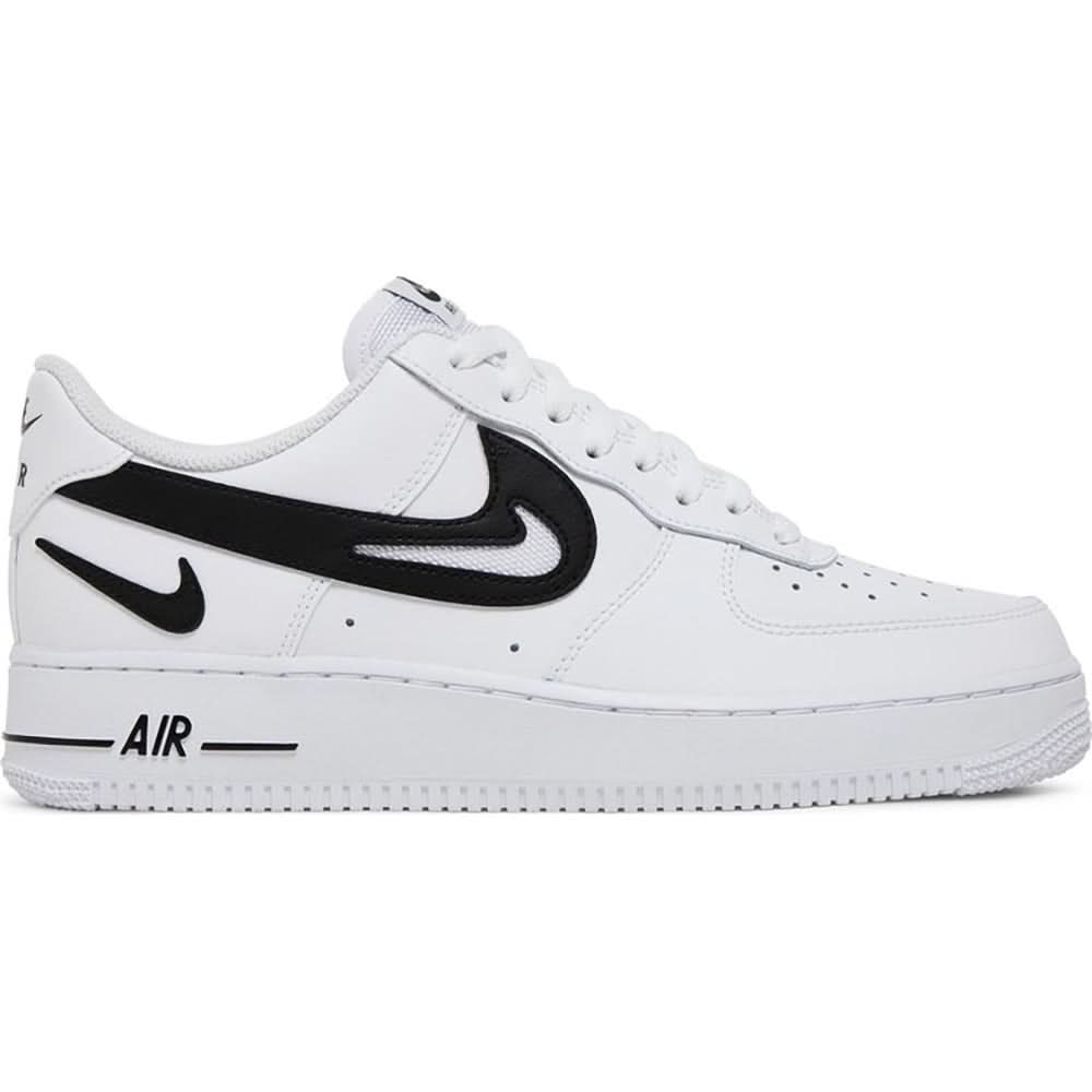 Air Force 1 '07 'Cut Out Swoosh - White Black' - Copva
