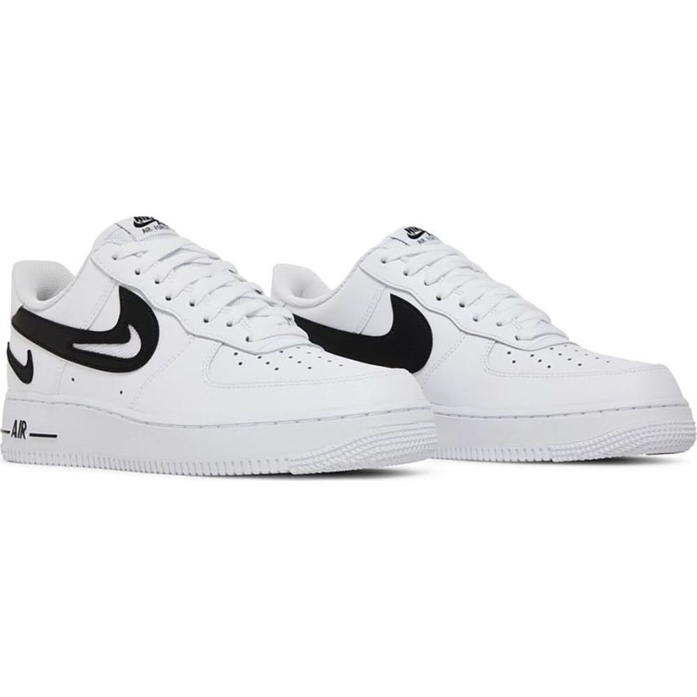 Air Force 1 '07 'Cut Out Swoosh - White Black' - Copva