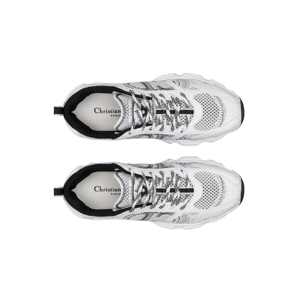 Dior Chrono Sneaker " White and Black "