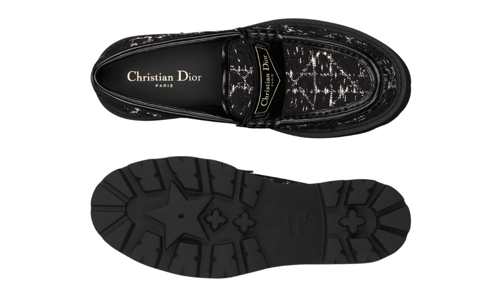 Dior Boy Platform Loafer "Black and White"