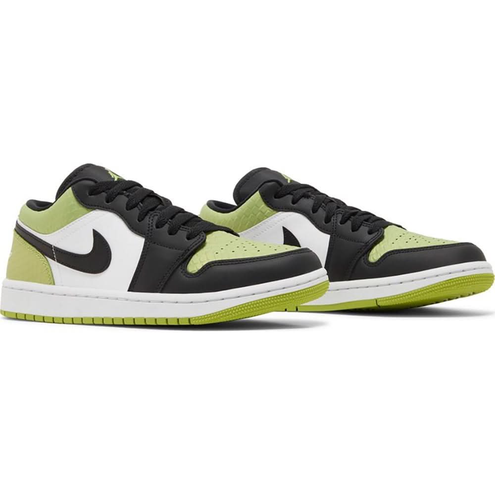 Air Jordan 1 Low SE 'Vivid Green Snakeskin' - Copva