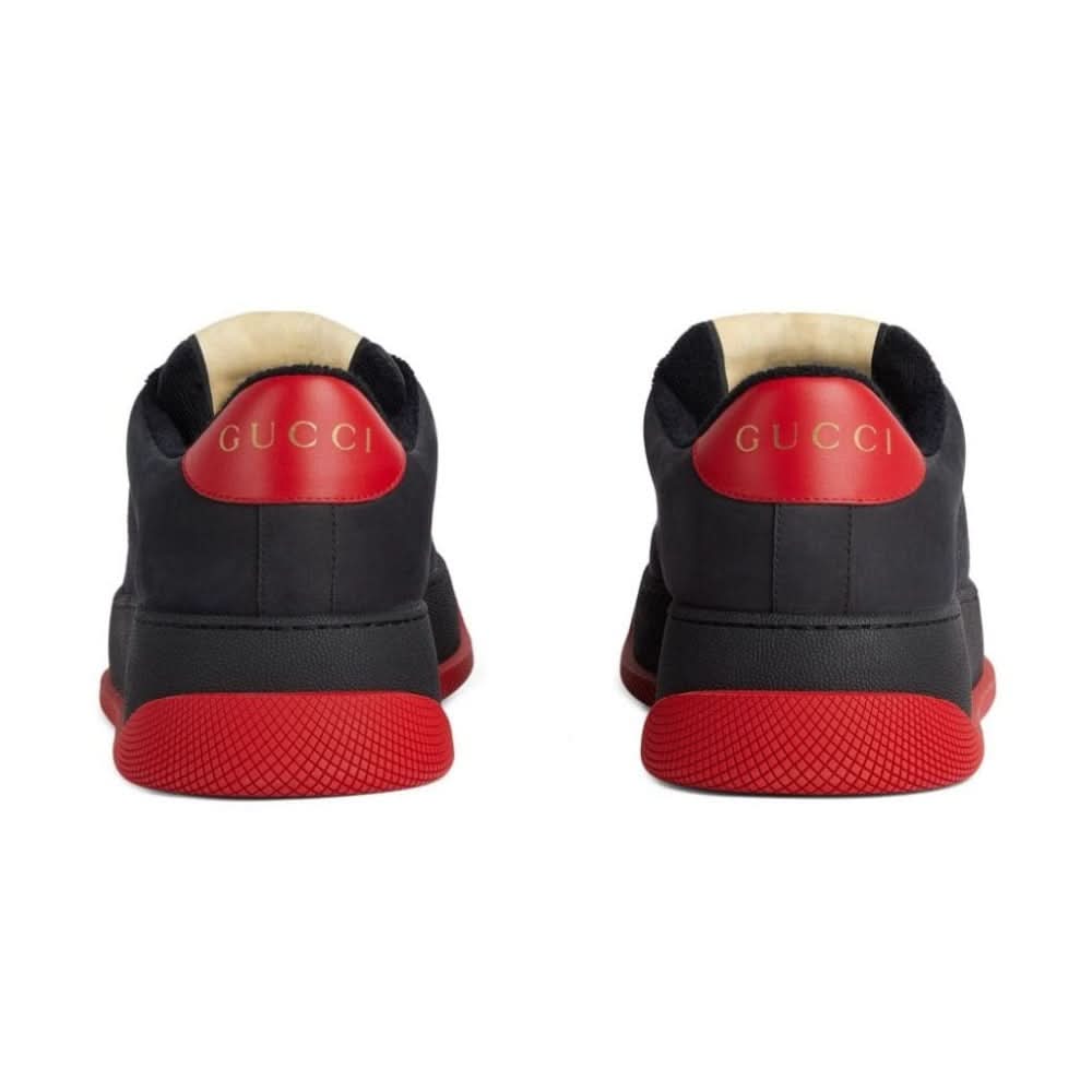 Gucci Screener GG Supreme sneakers 'Black Red' - Copva