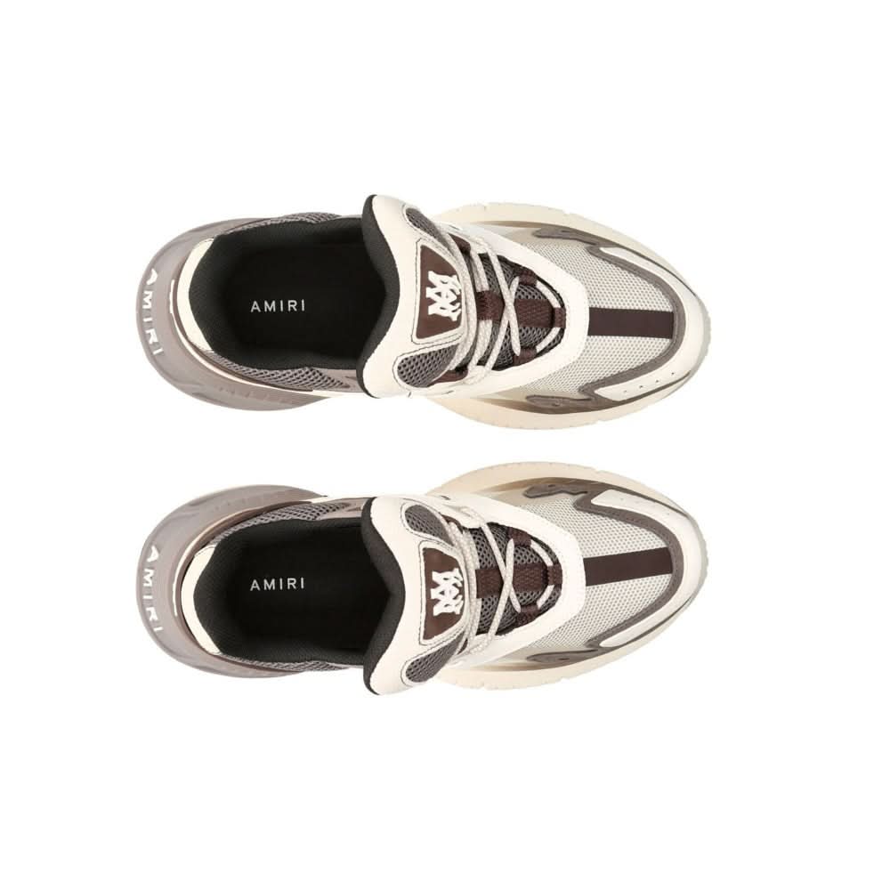 AMIRI  Leather MA Runner Sneakers "Brown/Oth" - Copva