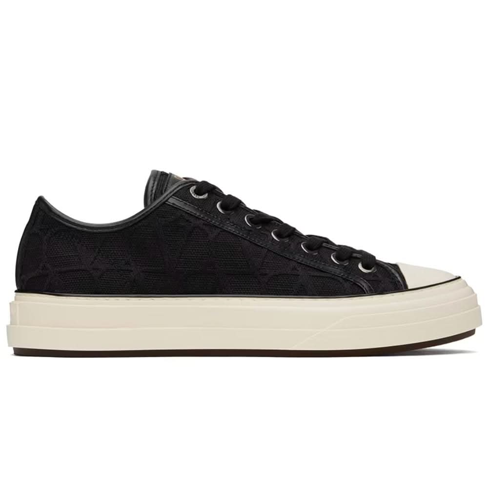 Valentino Garavani Black Totaloop Sneakers - Copva