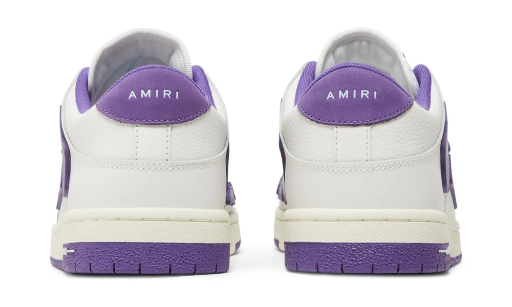 Amiri Skel Top Low 'White Purple'
