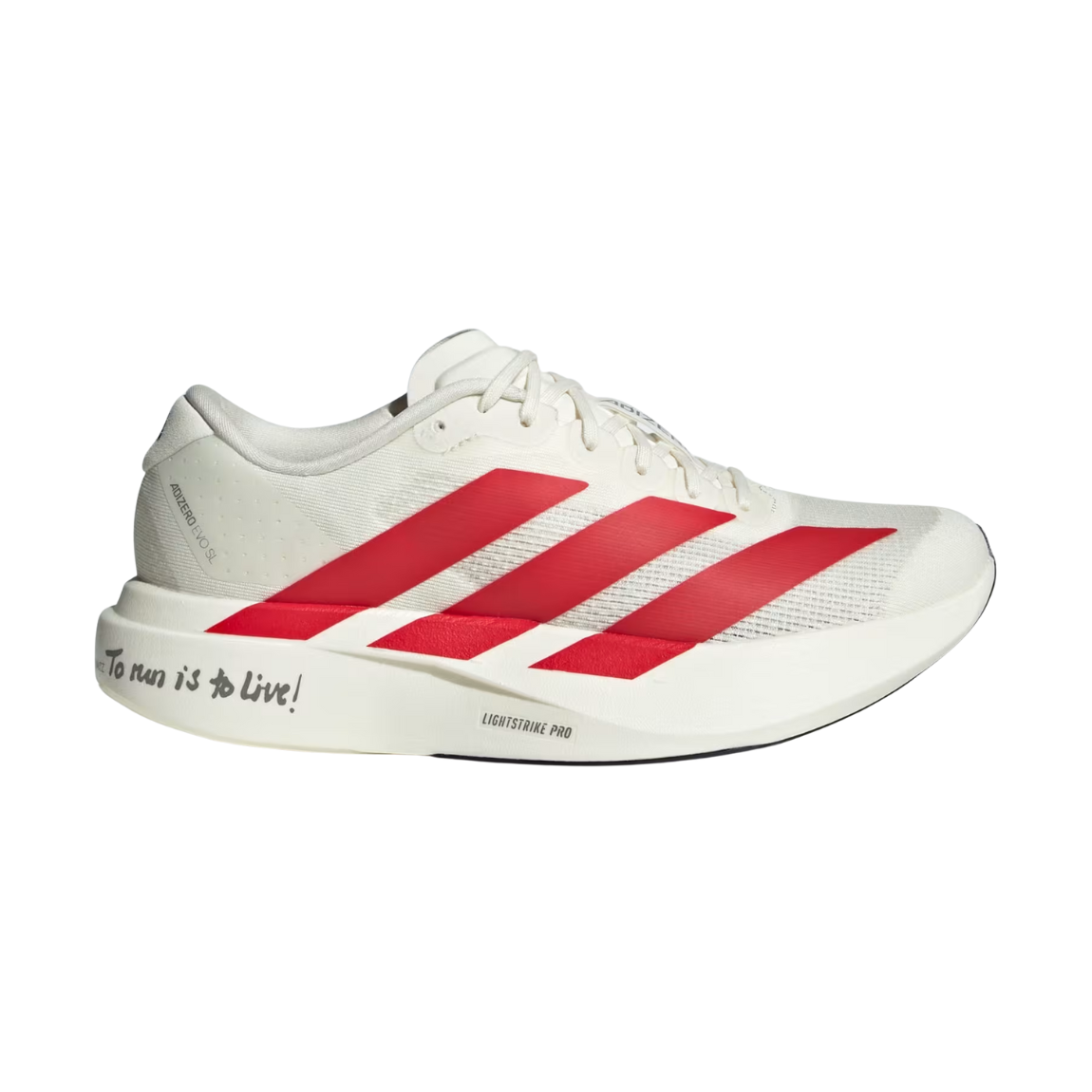 Ad Adizero Evo Sl "Off White / Better Scarlet / Core Black"