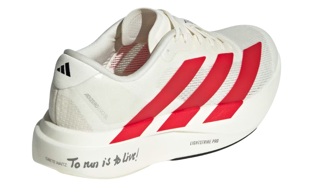 Ad Adizero Evo Sl "Off White / Better Scarlet / Core Black"