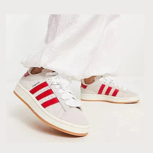 Ad Campus 00s Crystal White Scarlet