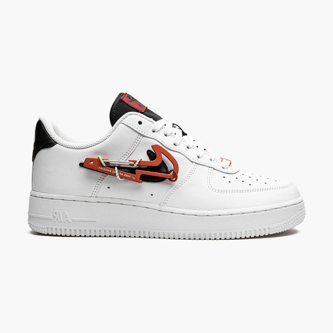 Af 1 Low "Carabiner Swoosh Red"