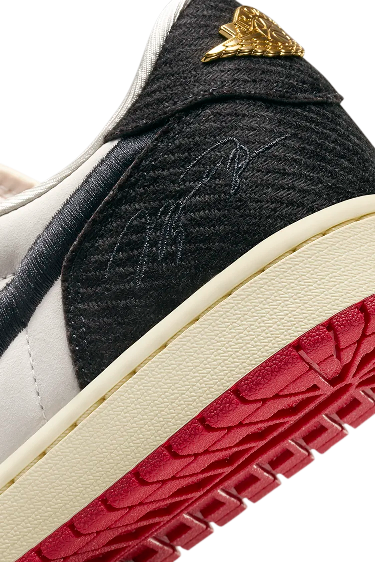 Aj 1 Low Og X Trophy Room 'sail And Varsity Red'