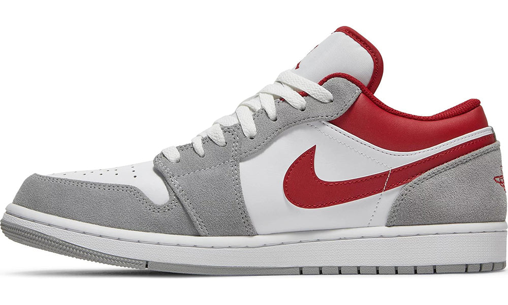 Aj 1 Low Se 'light Smoke Grey Gym Red'