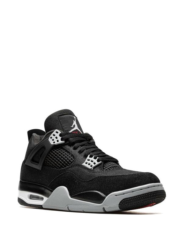 Aj 4 Black Canvas