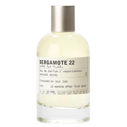 Bergamote 22 Le Labo For Women And Men 100ml