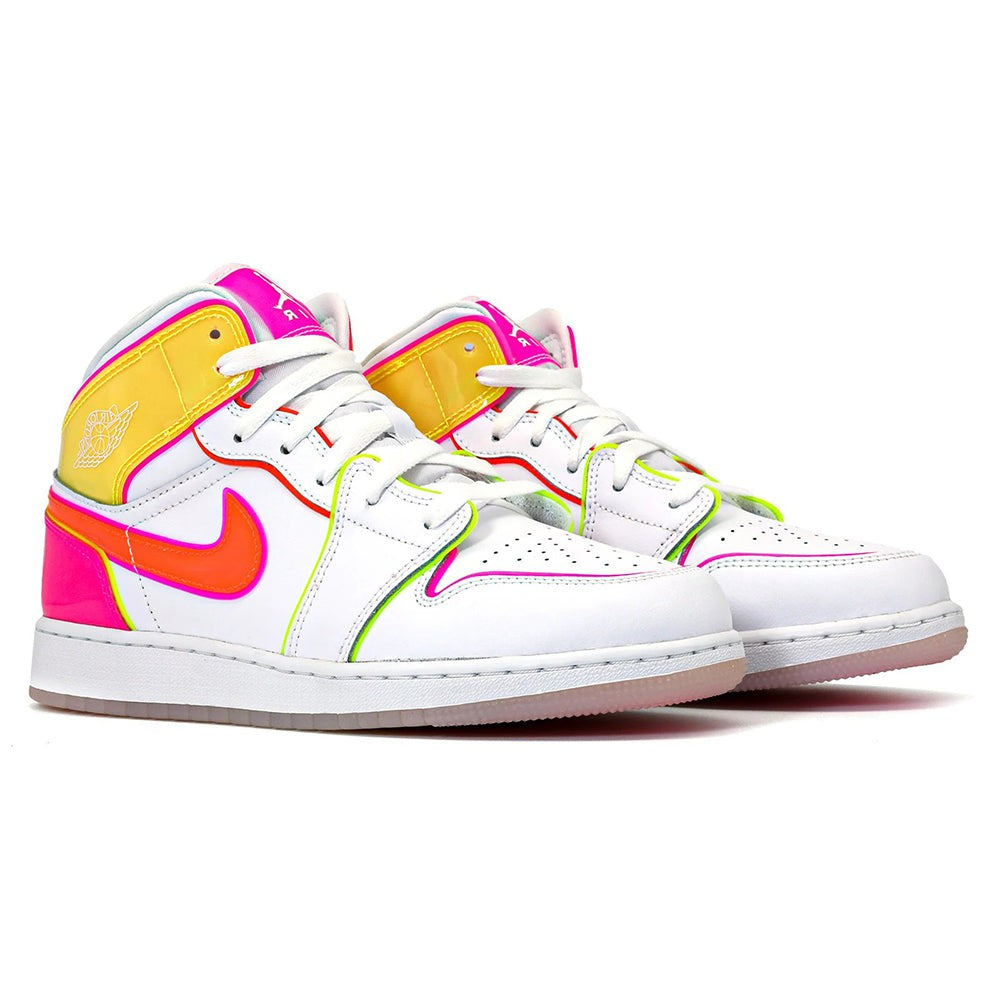 Air Jordan 1 Mid GS "Edge Glow" - Copva
