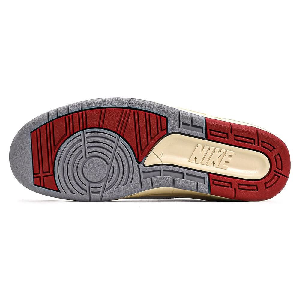 Air Jordan 2 Low x Off-White "White and Varsity Red" - Copva