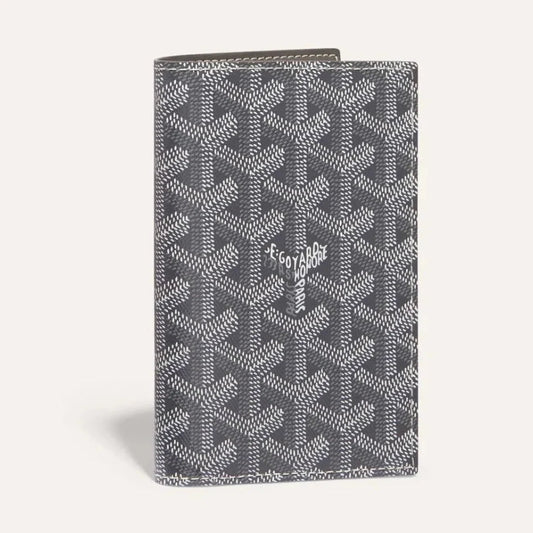 Goyrd Grenelle Passport Cover Grey