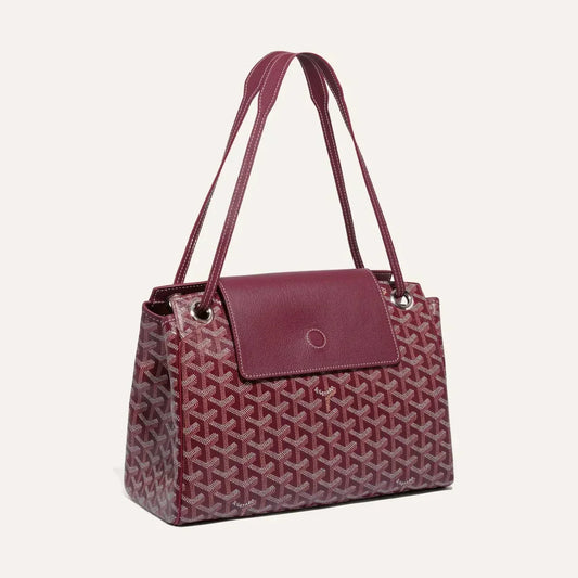 Goyrd Rouette Souple Bag Burgundy