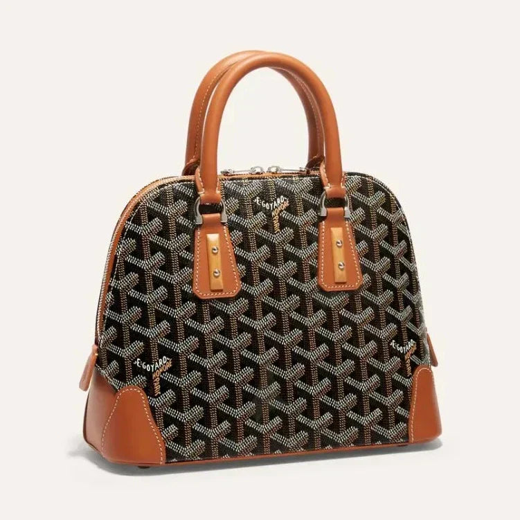 Goyrd Vendôme Mini Bag Black & Tan
