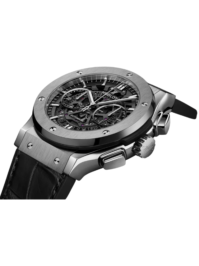 Hblot 525.nx.0170.lr – Classic Fusion Aerofusion Titanium Automatic Skeleton Dial Men’s Watch
