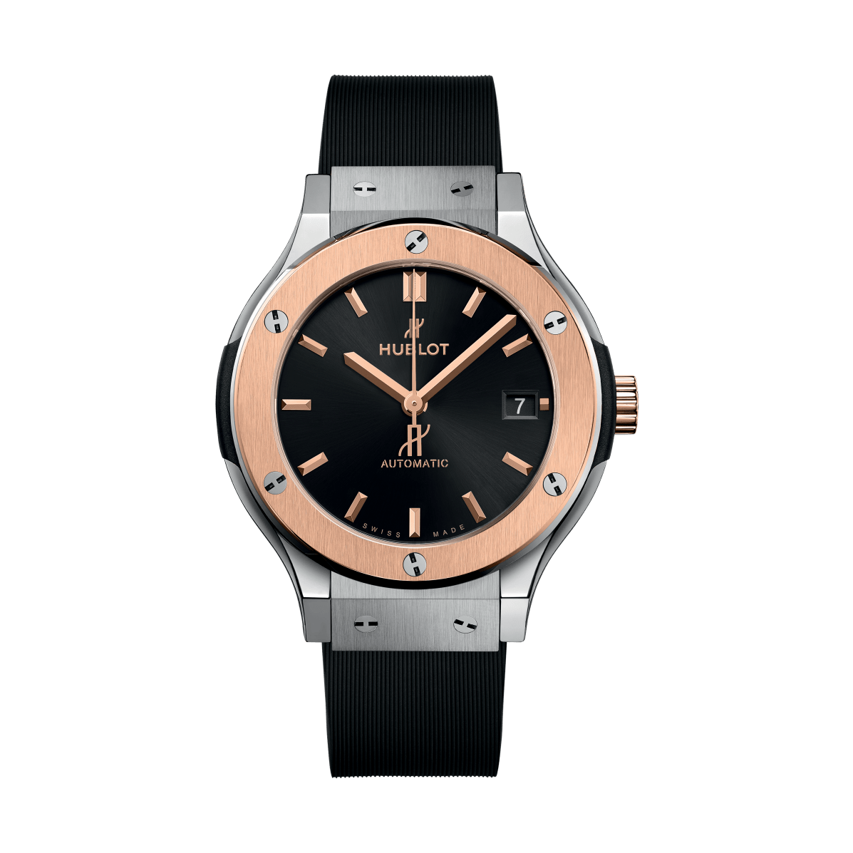 Hblot Classic Fusion Titanium King Gold 565.no.1480.rx